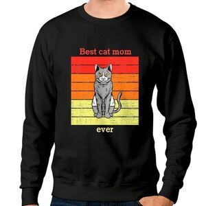 Cats T Sweatshirt Cat T Sweatshirt  Best Cat Mom Ever T Sweatshirt